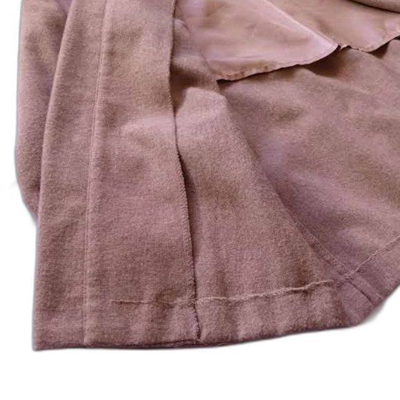 Vintage Graffsport Open Wool Blend Overcoat Tan Small Medium Jacket Vtg - Picture 3 of 9